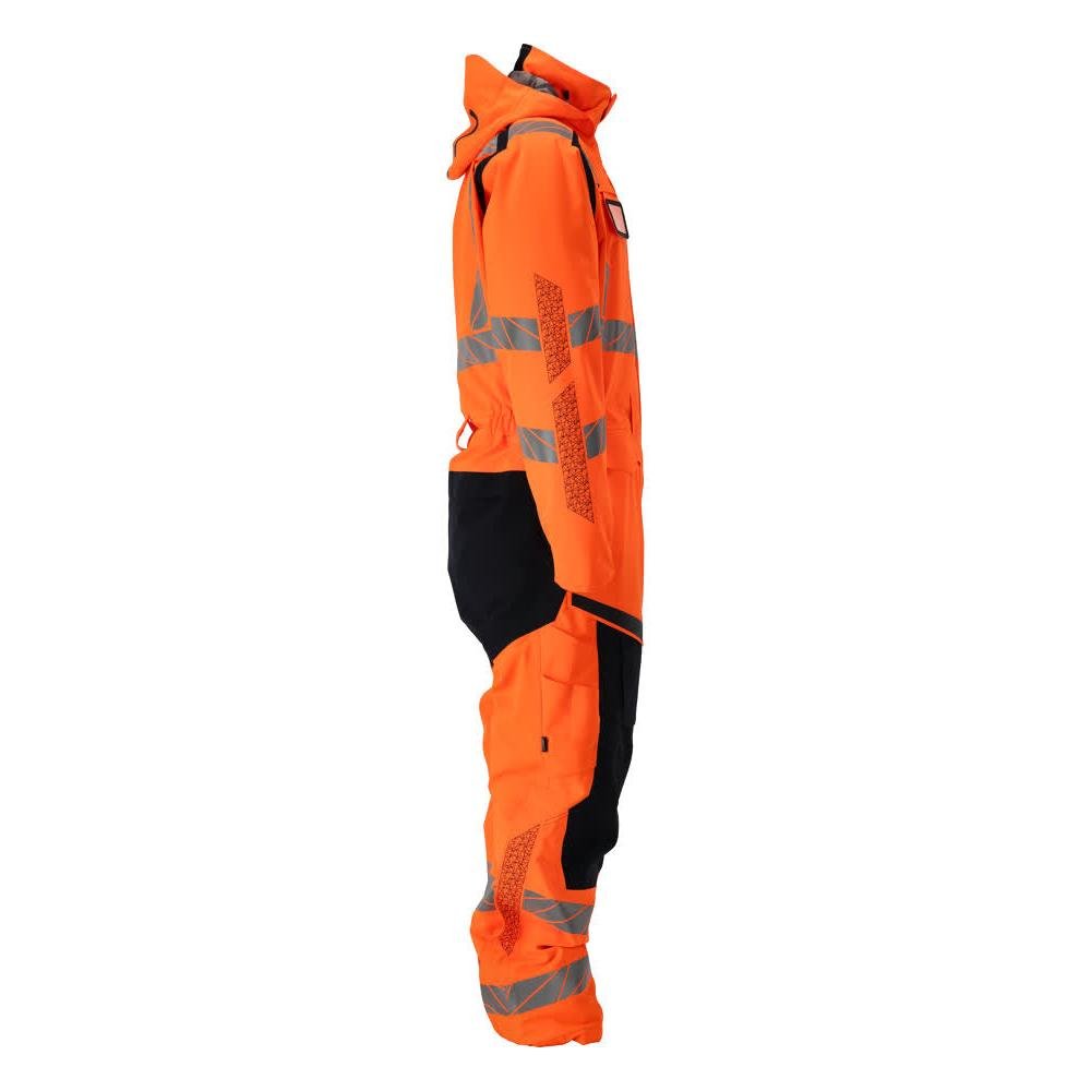 Winteroverall CLIMASCOT®, leicht Winterkombination, hi-vis orange/schwarzblau