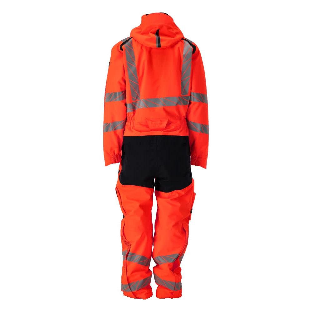 Winteroverall CLIMASCOT®, leicht Winterkombination, hi-vis rot/dunkelanthrazit