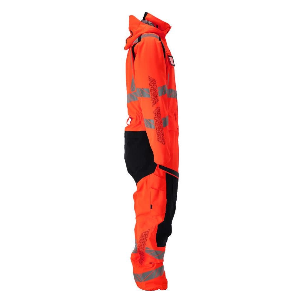 Winteroverall CLIMASCOT®, leicht Winterkombination, hi-vis rot/dunkelanthrazit