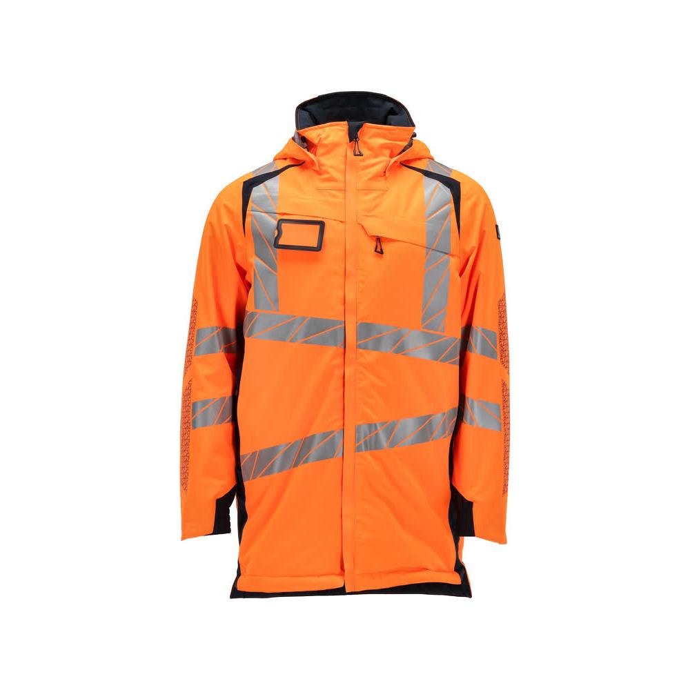 Parka CLIMASCOT®-Futter,geringes Gewicht Parka, hi-vis orange/schwarzblau