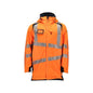 Parka CLIMASCOT® lining, light weight parka, hi-vis orange/black-blue