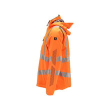 Winterjacke CLIMASCOT®, geringes Gewicht Winterjacke, hi-vis orange/moosgrün