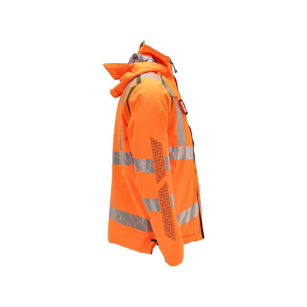 Winterjacke CLIMASCOT®, geringes Gewicht Winterjacke, hi-vis orange/moosgrün