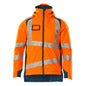 Winterjacke CLIMASCOT®, geringes Gewicht Winterjacke, hi-vis orange/dunkelpetroleum