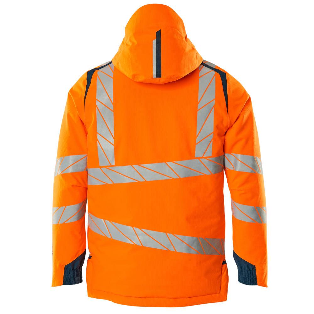 Winterjacke CLIMASCOT®, geringes Gewicht Winterjacke, hi-vis orange/dunkelpetroleum
