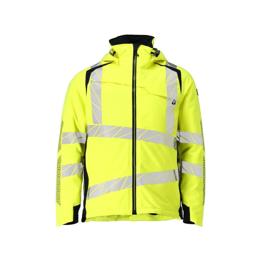 Winterjacke CLIMASCOT®, geringes Gewicht Winterjacke, hi-vis gelb/schwarzblau