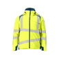Winterjacke CLIMASCOT®, geringes Gewicht Winterjacke, hi-vis gelb/dunkelpetroleum