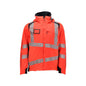 Winterjacke CLIMASCOT®, geringes Gewicht Winterjacke, Hi-vis rot/schwarzblau