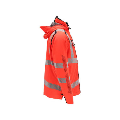 Winterjacke CLIMASCOT®, geringes Gewicht Winterjacke, Hi-vis rot/schwarzblau