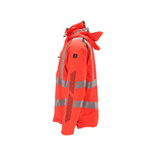 Winterjacke CLIMASCOT®, geringes Gewicht Winterjacke, hi-vis rot/dunkelanthrazit