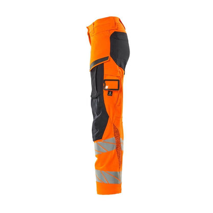 Hose, Damen,DIAMOND, Knietaschen,Stretch Hose