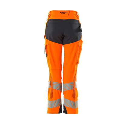 Hose, Damen,DIAMOND, Knietaschen,Stretch Hose