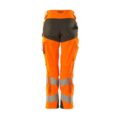 Hose, Damen,DIAMOND, Knietaschen,Stretch Hose