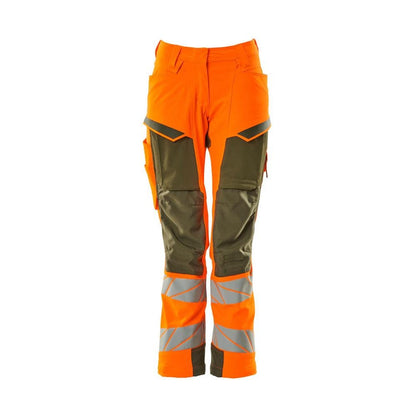Hose, Damen,DIAMOND, Knietaschen,Stretch Hose