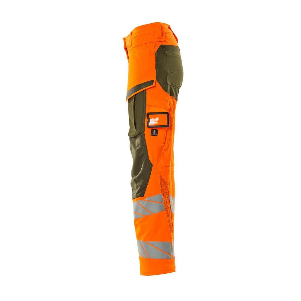 Hose, Damen,DIAMOND, Knietaschen,Stretch Hose