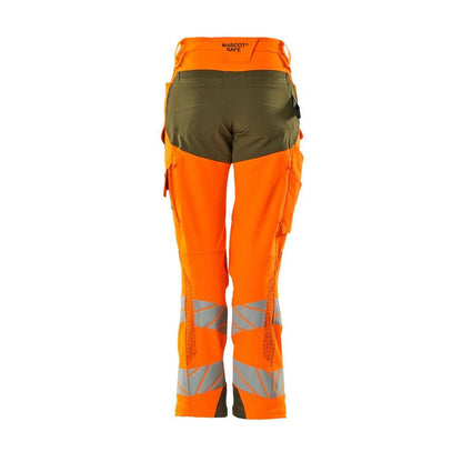 Hose, Damen,DIAMOND, Knietaschen,Stretch Hose