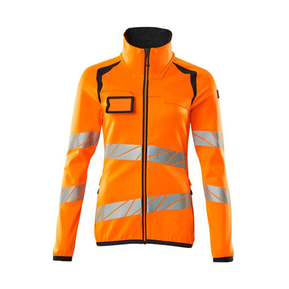 Fleecepullover mit Reißverschluss, Damen Microfleecejacke Multisafe