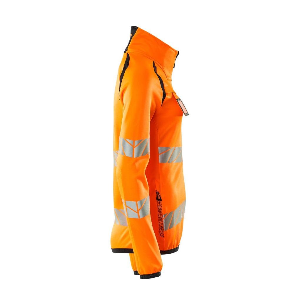 Fleecepullover mit Reißverschluss, Damen Microfleecejacke Multisafe
