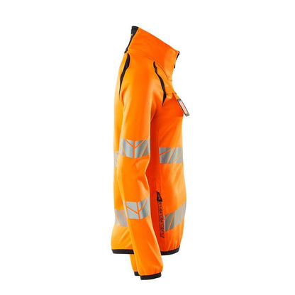 Fleecepullover mit Reißverschluss, Damen Microfleecejacke Multisafe