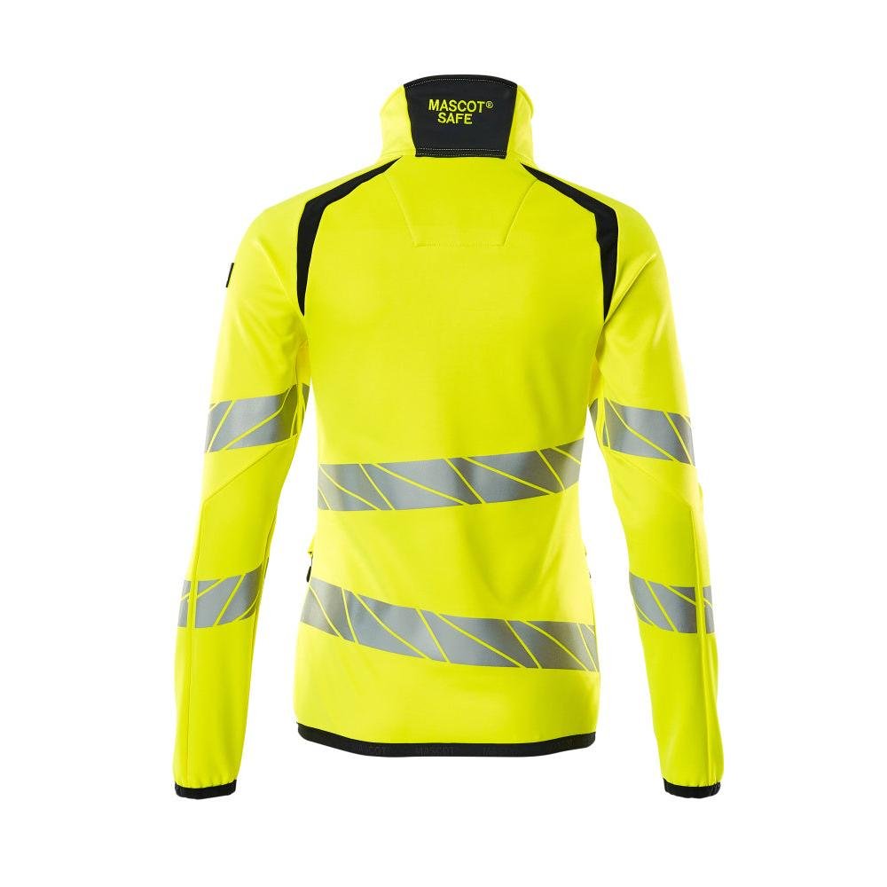Fleecepullover mit Reißverschluss, Damen Microfleecejacke Multisafe