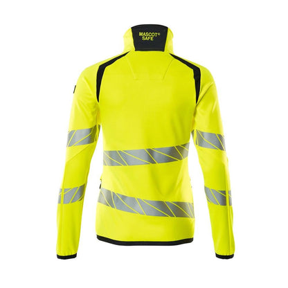 Fleecepullover mit Reißverschluss, Damen Microfleecejacke Multisafe