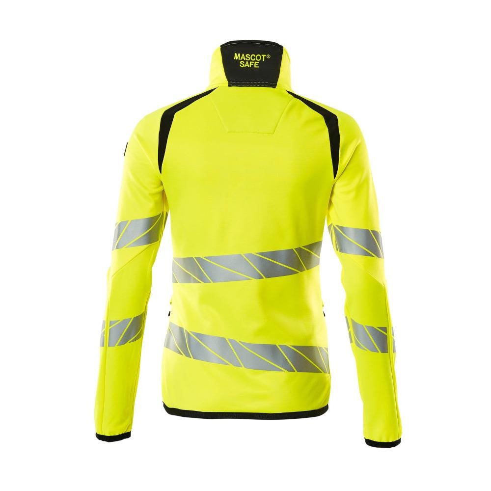 Fleecepullover mit Reißverschluss, Damen Microfleecejacke Multisafe