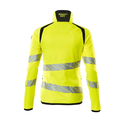 Fleecepullover mit Reißverschluss, Damen Microfleecejacke Multisafe