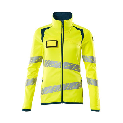 Fleecepullover mit Reißverschluss, Damen Microfleecejacke Multisafe