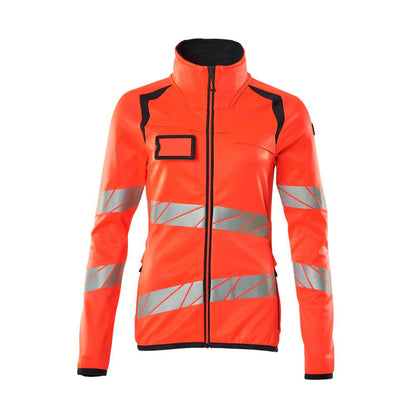 Fleecepullover mit Reißverschluss, Damen Microfleecejacke Multisafe
