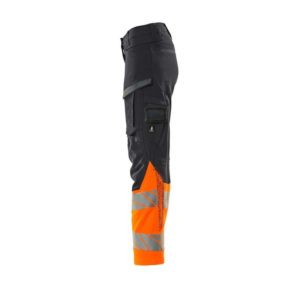 Pants, women, DIAMOND, knee pockets, stretch pants