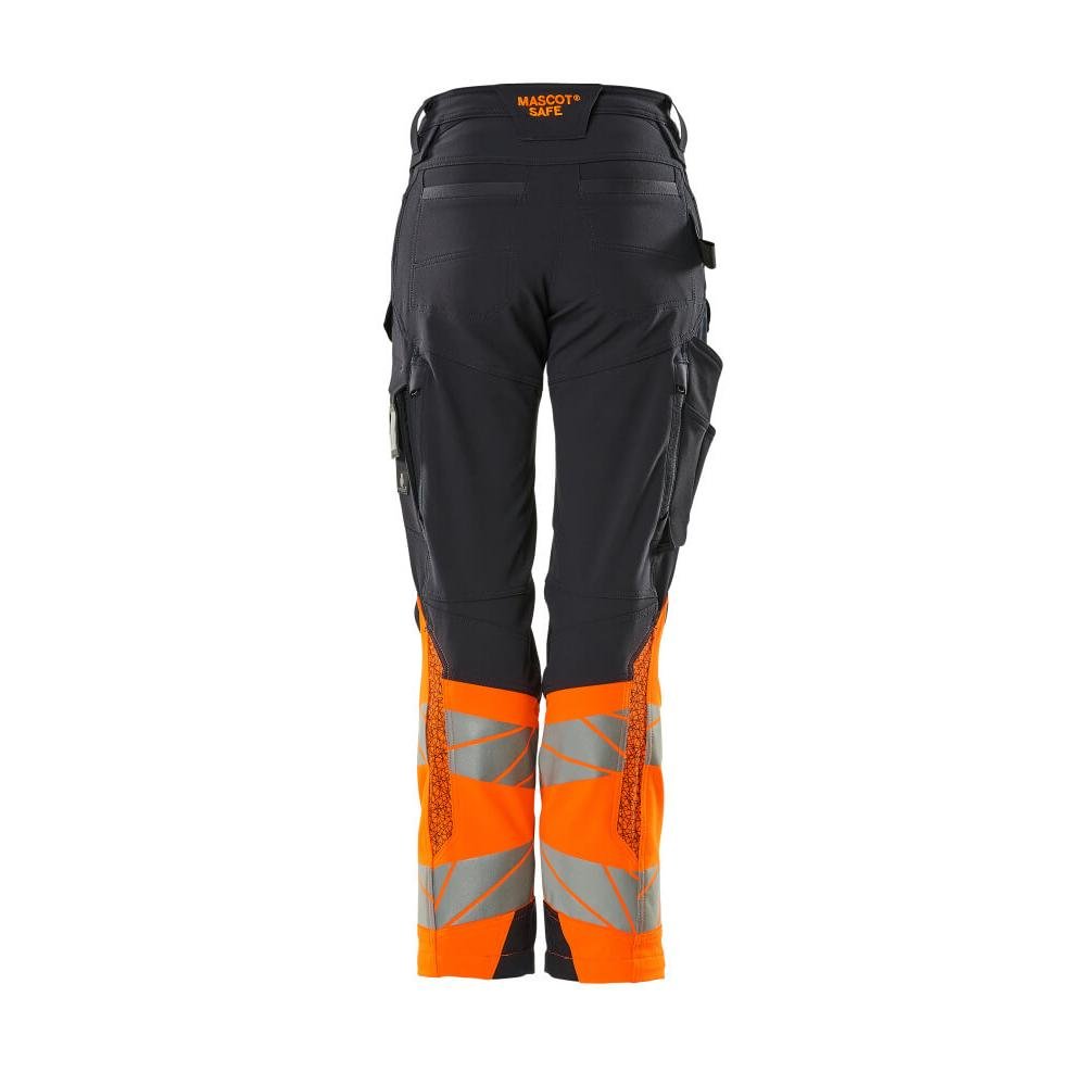 Pants, women, DIAMOND, knee pockets, stretch pants