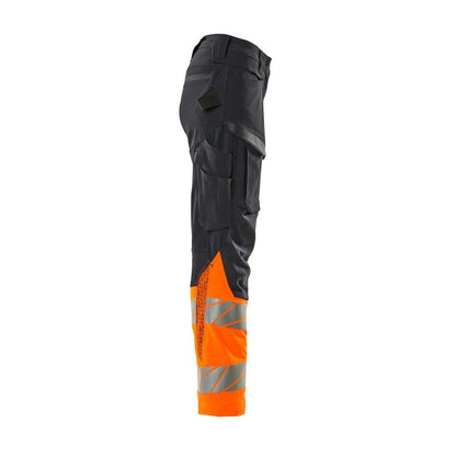 Pants, women, DIAMOND, knee pockets, stretch pants
