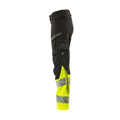 Pants, women, DIAMOND, knee pockets, stretch pants