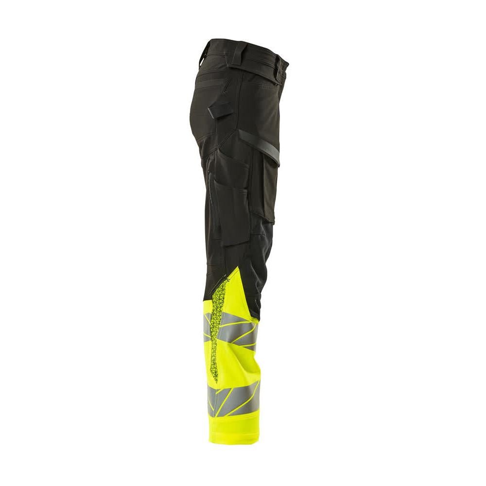 Pants, women, DIAMOND, knee pockets, stretch pants