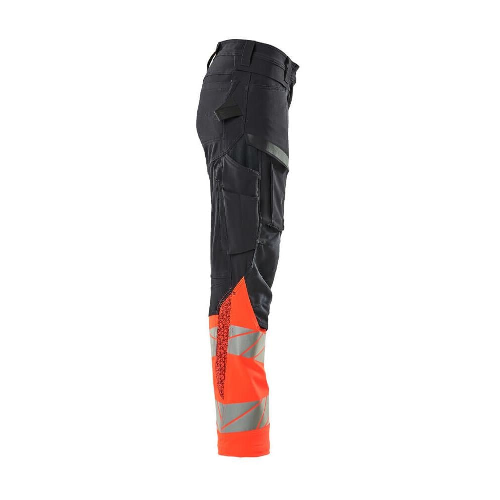 Pants, women, DIAMOND, knee pockets, stretch pants