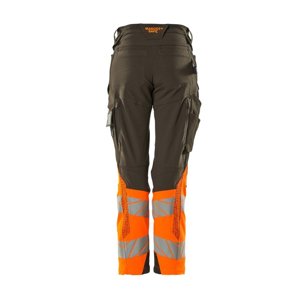 Hose, Damen,DIAMOND, Knietaschen,Stretch Hose