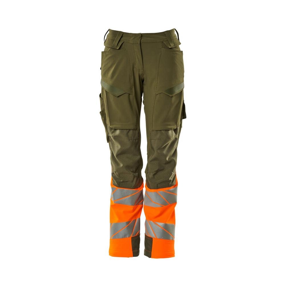 Hose, Damen,DIAMOND, Knietaschen,Stretch Hose