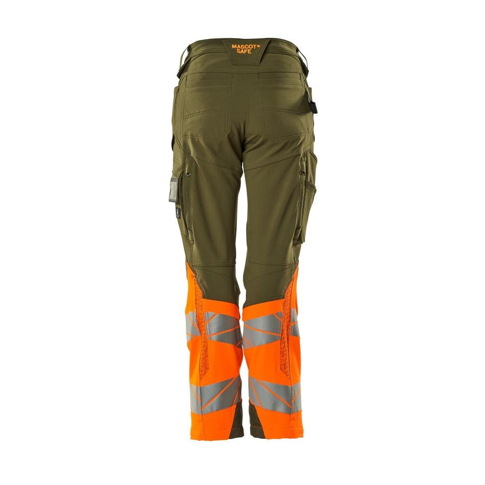 Hose, Damen,DIAMOND, Knietaschen,Stretch Hose