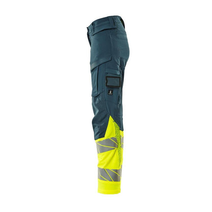 Hose, Damen,DIAMOND, Knietaschen,Stretch Hose