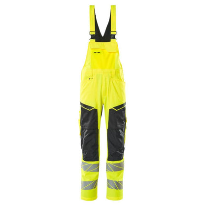 Latzhose, Knietaschen, Stretch-Einsätze Latzhose