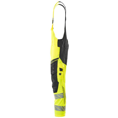 Latzhose, Knietaschen, Stretch-Einsätze Latzhose