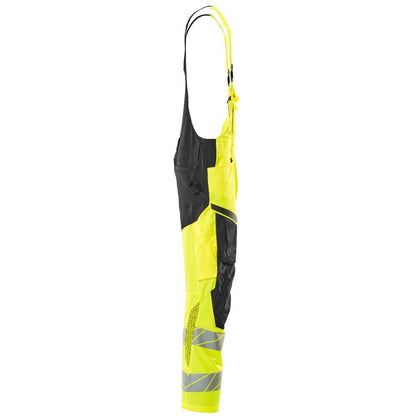 Latzhose, Knietaschen, Stretch-Einsätze Latzhose