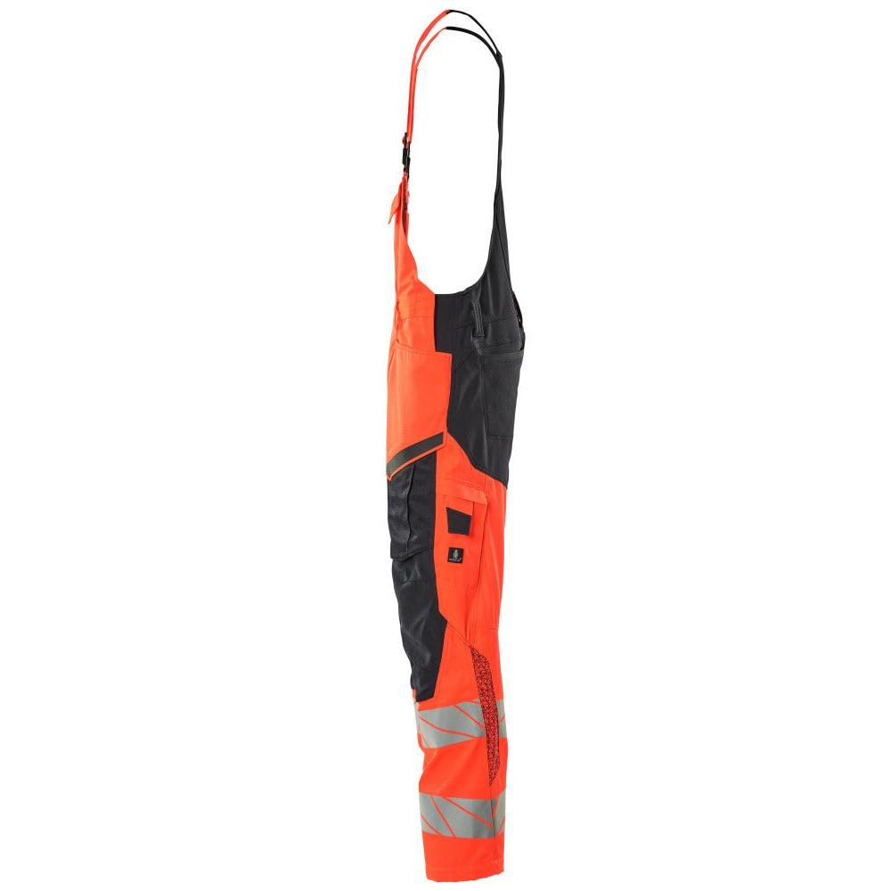 Latzhose, Knietaschen, Stretch-Einsätze Latzhose