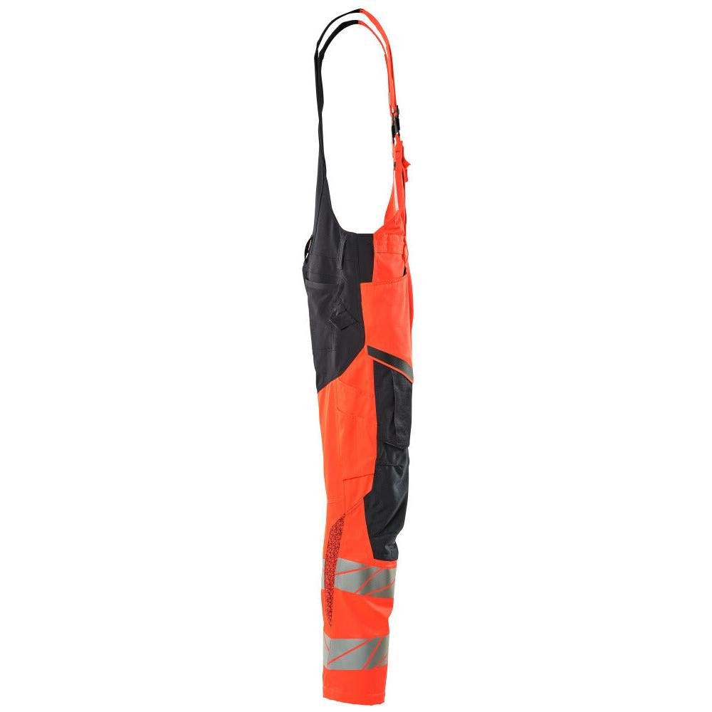 Latzhose, Knietaschen, Stretch-Einsätze Latzhose