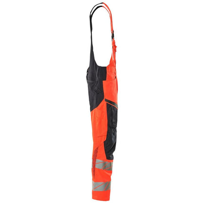 Latzhose, Knietaschen, Stretch-Einsätze Latzhose