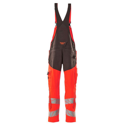 Latzhose, Knietaschen, Stretch-Einsätze Latzhose