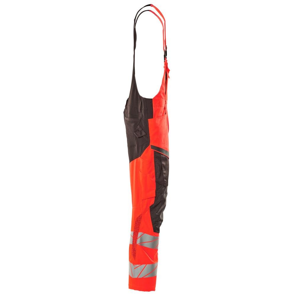 Latzhose, Knietaschen, Stretch-Einsätze Latzhose