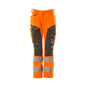 Pants, women, DIAMOND, knee pockets, stretch pants
