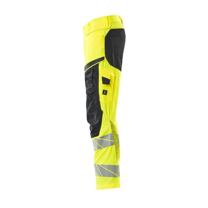 Hose mit Knietaschen, Stretch-Einsätze Hose