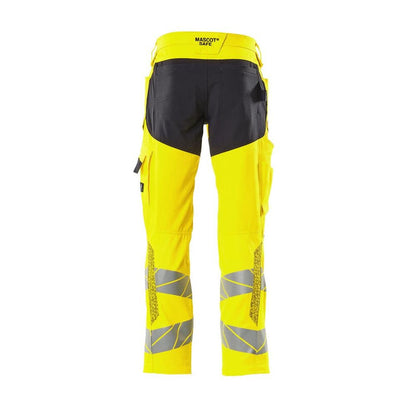 Hose mit Knietaschen, Stretch-Einsätze Hose